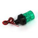 Waterproof Boat Yacht LED Navigation 12V/24V Green 360 Warning Signal Light