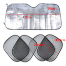5 Car Sun Shade front Rear Side Window Windshield Suction Cup Sun Visor Sunshade