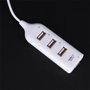 New Hot USB 2.0 High Speed 4 Port Splitter Hub Adapter For PC Computer Laptop Z