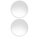 2pcs Round Frameless Car Blind Spot Mirrors Auto Side Rearview Parking Mirrors