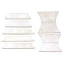 1 Set White Guitar Block Fretboard Markers Inlay Materials Luthier Tool Kit