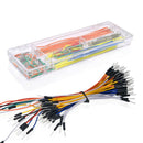 Electronics Component Basic Starter Kit With 830 Tie-Points Breadboard Cabl