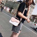 Pink new fashion hit color piano printing handbag sweet wind fresh shoulder K7M1