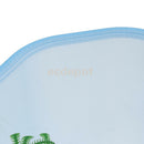 Reptile Tortoise Turtle Vivarium Tank Fish Aquarium with Coconut Tree Blue