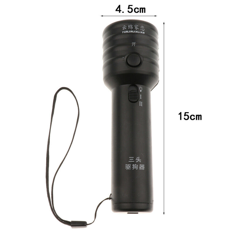 Battery LED Ultrasonic Dog Bark Stopper Aggressive Animal Attacks Repeller