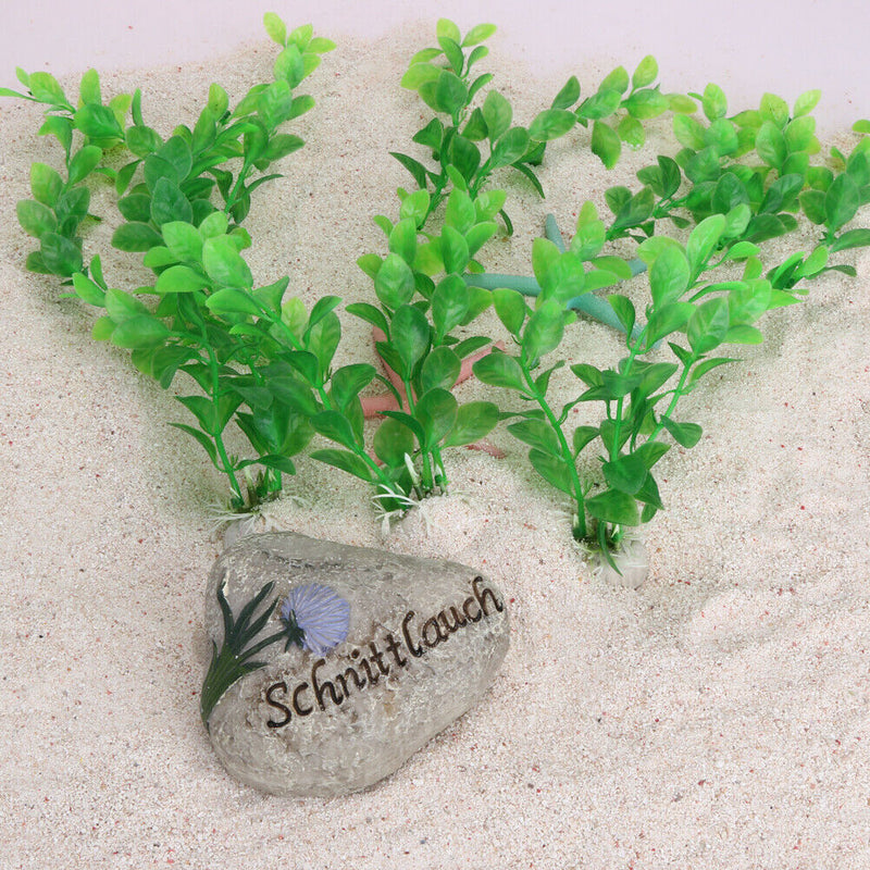 3PCS Artificial Plastic Underwater Grass Green Plant for Fish Tank Aquarium A