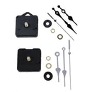 2 PCS Clock Movement Mechanism DIY Tools Kit With Black Hour Minute Second  O6Z1