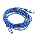 For Amplifier  Microphone 3 Pin XLR Male to Female Audio Extension Cord Line