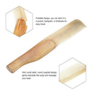 Mini Collapsible Hair Comb Beard comb for men Anti-static Natural Horn Comb