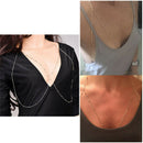 Fashion Women Body Belly Chest Bikini Beach Harness Chain Necklace Jewelry 3C