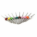 New 10Pcs 0.6-1.5mm PCB Print Circuit Board Carbide Mini Micro Drill Bits