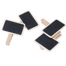 10Mini Wood Clip On Blackboard/Chalkboard For Wedding/Party Lolly Buffets TableM