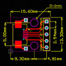 5PCS mini USB to DIP Adapter Converter for 2.54mm PCB Board DIY Power Supply FT