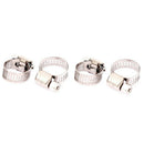 8Pcs Adjustable Hose Clamp Fuel Line Worm Clip for 9mm-16mm Pipe Tube H1N5