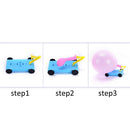 Science Physical Experiments Homemade Balloon Recoil Car DIY Materials For Kids&