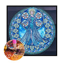 Girl Princess DIY Diamond Painting Special Shaped Rhinestone Drawing Craft