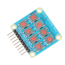 Matrix 8 Keypad Keyboard Board Module 8 Button Tactile Switch for Arduino JR