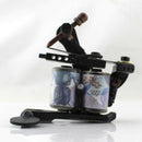 Professional Steel Tattoo Machine 10 Wrap Coil Liner Shader Equipment Kit
