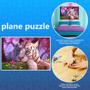 1000pcs DIY Leaves Lying Tiger Puzzle Educational Learning Assembling Toys