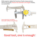 Bicycle Chain Hook Measuring Tool Gauge Wear Indicator Bolt Measurement