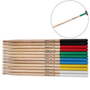 1 pair 40.6cm drum sticks 7a wood drum sticks for beginner and children LJ