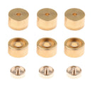 Set Of 3 Trumpet Valve Finger Buttons(16mm/0.63inch) Trumpet Repairing Parts,