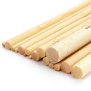 16 Pcs Crochet needles knit in wood knitting wool 2.0 mm - 12.0 mm Crochet