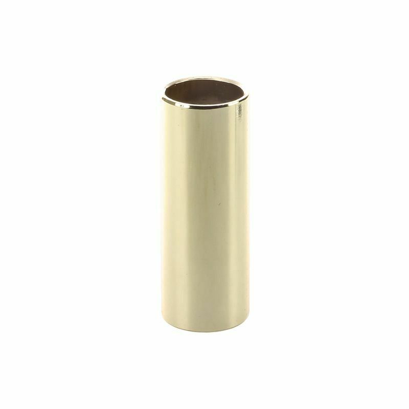 1pc Guitar Slide Golden Stainless Steel Finger Knuck
