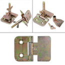 2 Pcs/Set Butterfly Hinge Clamp Silk Screen Printing Metal Butterfly Hinge  Z8W8