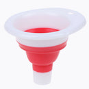 Foldable Silicone Collapsible Style Funnel Hopper Kitchen Cooking Accessor Hn