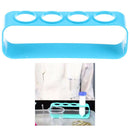 Plastic Test Tube Rack 4 Holes Holder Support Lab Test Tube Stand Shelf 29%!
