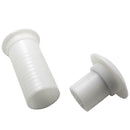 Plastic Covered Thru-Hull Bilge Pump Hose Fitting for Boats Marine Connector