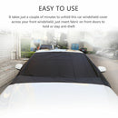 New Magnetic Windscreen Cover Car Ice Frost Snow Dust Protector Sun Shade Screen