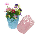 Hollow Flower Pencil Holder Office Organizer Stationery Pen Holder JR BX
