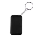 Mini Universal TV Remote Control Keychain 7 Keys With Keychain Black Controller