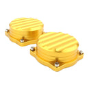 1 Pair Motorcycle Carburetor Cover Lid Carb Tops fits Triumph 08-15 Golden