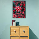 5D DIY Full Drill Diamond Painting Red Flowers Cross Stitch Embroidery Kits