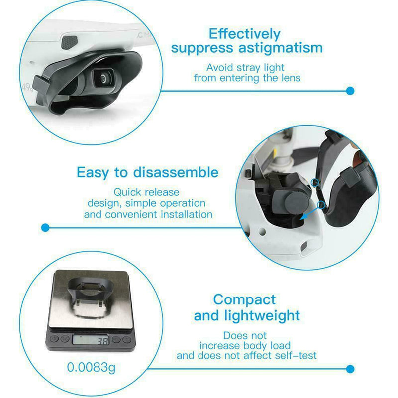 For DJI Mavic Mini Drone Gimbal Camera Lens Cover Protective Hood Accessory K8I1