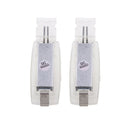 2 Pieces Car Interior Vanity Mirror Light Lamp for VW Golf 5 6 Jetta Passat