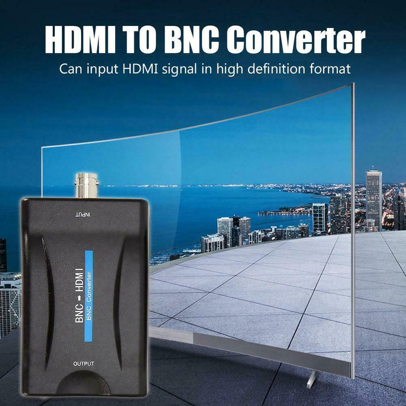 HDMI TO BNC Composite Video Signal Converter PAL NTSC Extender Coax Cable
