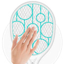 Usb Electric Operated Hand Racket Electric Mosquito Swatter Fly Swatter Wit