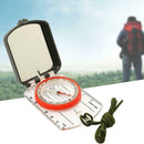 Magnifying Camping Hiking Orienteering Scout Baseplate Map Compass Practical