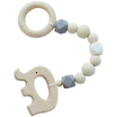 Ins Nordic Style Wooden Beads Ornament Kids Toys For Baby Elephant Shaped W C2X4