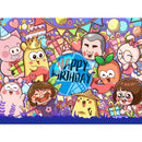 Full Round Drill Diamond Painting DIY Cartoon Birthday Rhinestone Picture