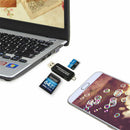 Micro USB OTG to USB 2.0 Adapter SD TF Micro Card Reader For Mobile Phone PC