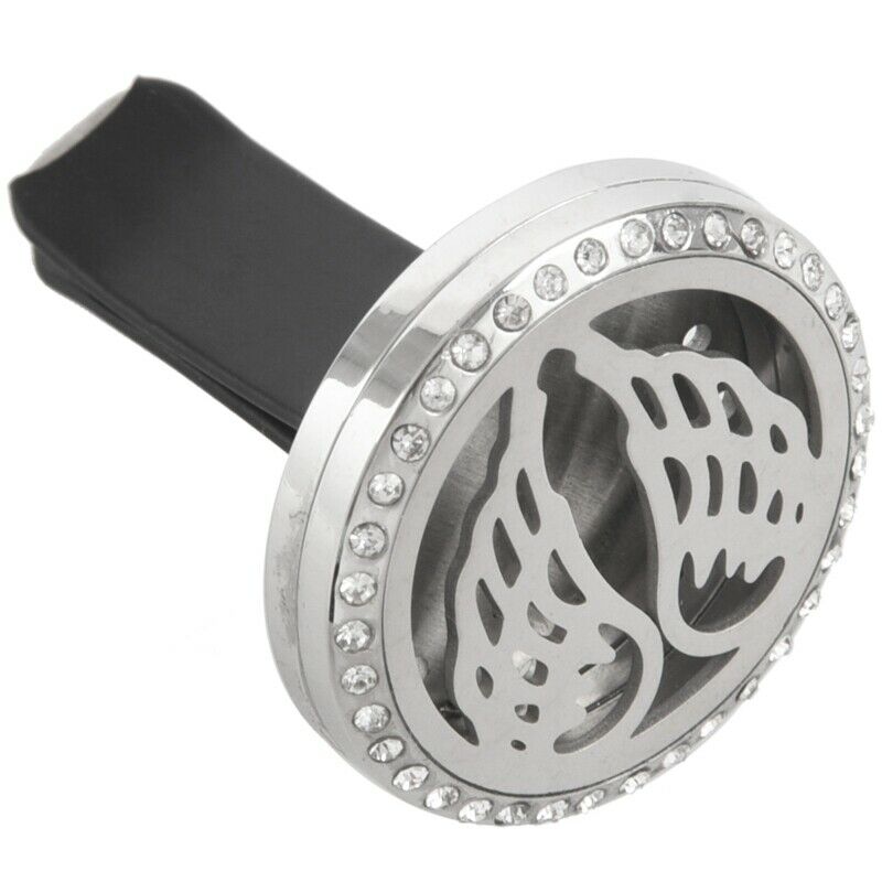 Car Air Freshener Essential Oil Diffuser Clip - 316L Stainless Steel Natura I8C6