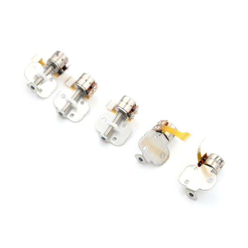 5pcs DC 5v 2-phase 4-wire Stepper Micro mini Motor linear screw slider block LJ