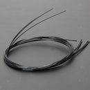 Durable 2 Set Ukulele Replacement Nylon Strings Black White 68cm