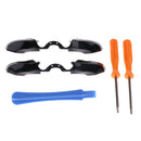 2 Pcs Black LB RB Bumpers Triggers Switch Buttons + Screwdrivers Kit for