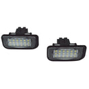 2X Error Free LED License Plate Lights Lamp For Mercedes-Benz 5DR W203 W211
